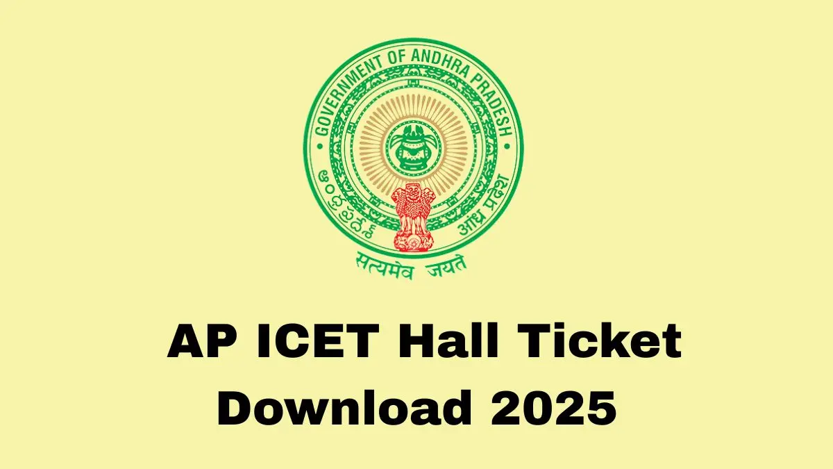 AP ICET Hall Ticket 2025 Download