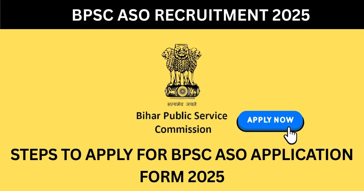 BPSC ASO Recruitment 2025