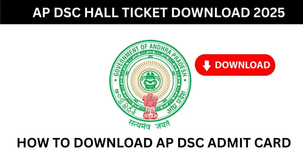 How to Download AP DSC Admit card
