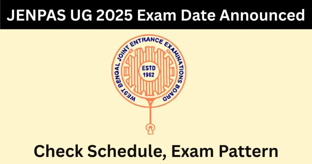JENPAS UG 2025 Exam Date Out