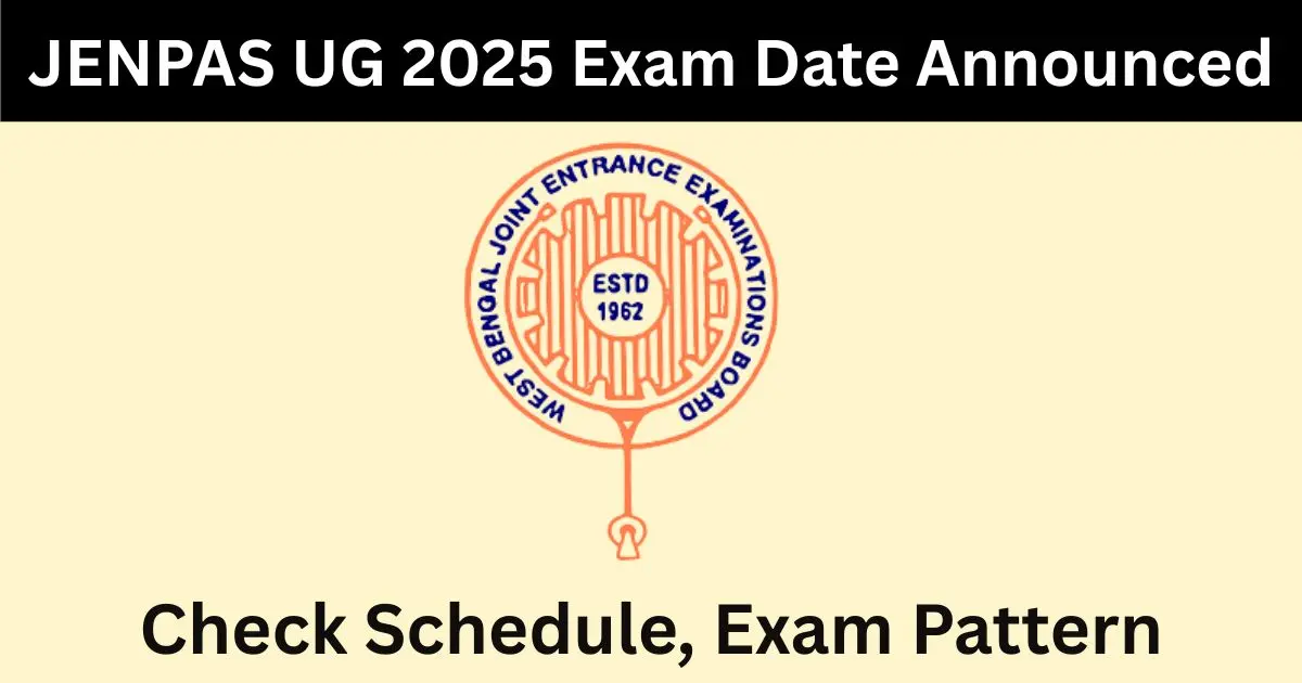 JENPAS UG 2025 Exam Date Out