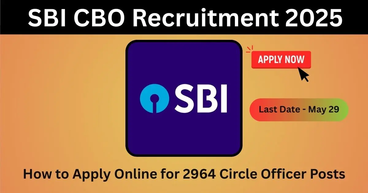 SBI CBO Recruitment 2025 Exam date, apply online and Eligibility