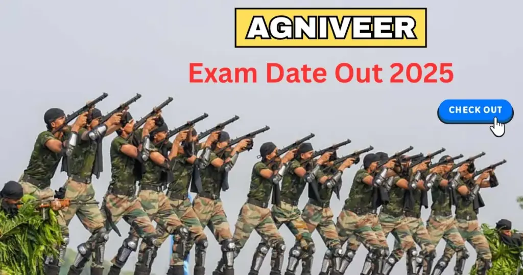 agniveer exam date out 2025